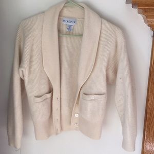 Cream color wool sweater